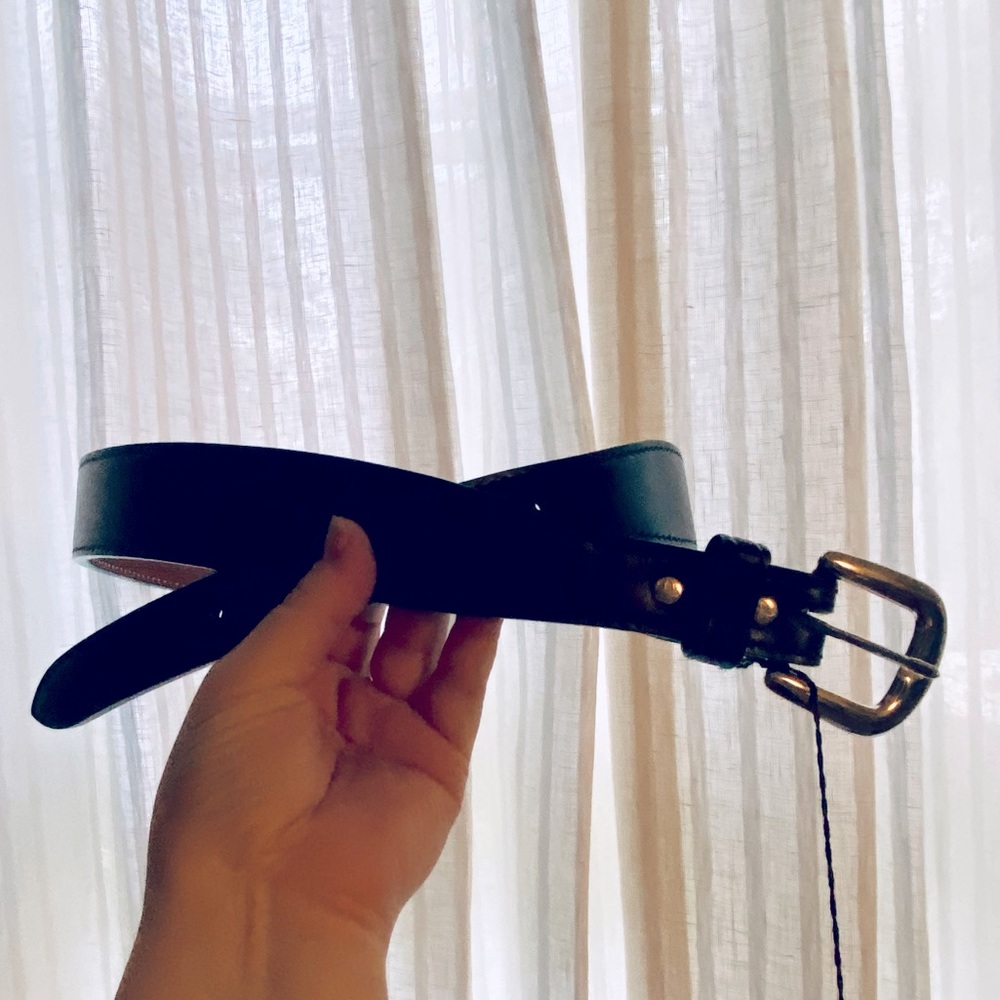 Black Leather Galco Belt